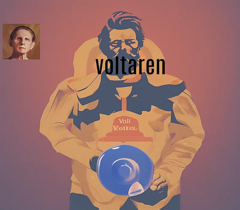 Voltaren och värktablett